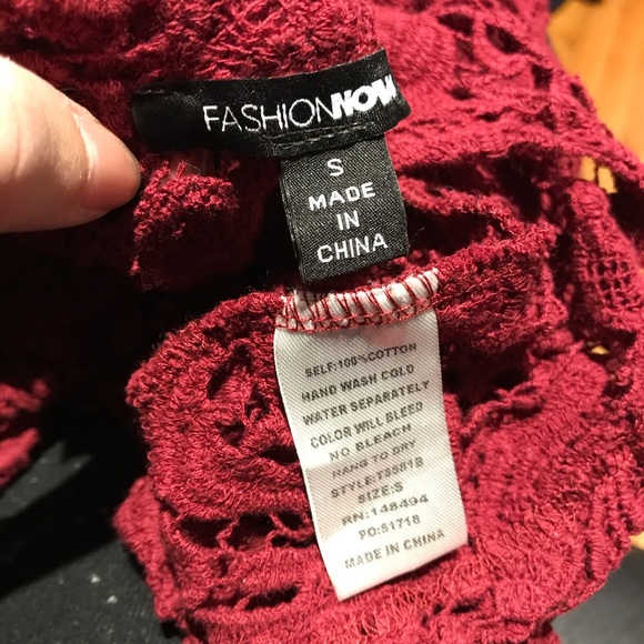 Lace High low floral long sleeve steampunk whimsgoth coastal cottage Victorian - Picture 6 of 6